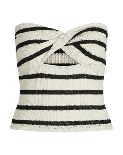 JJXX - JXLinnea Bandeau Twist Top - Black